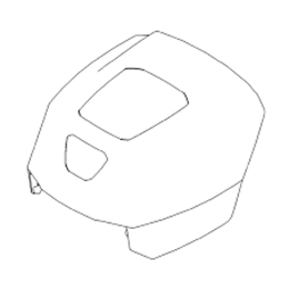 130-5298-03 Toro Dingo ENGINE HOOD ASM